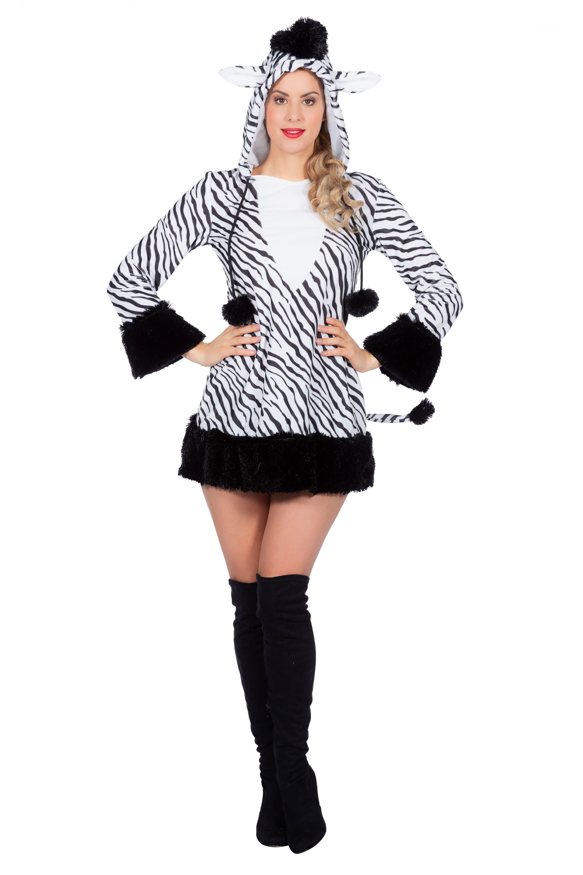 verhuur - carnaval - Dieren - Zebra dame